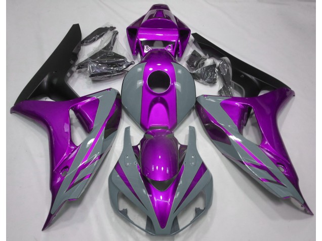 2006-2007 Nardo Grau & Lila Honda CBR1000RR Motorrad Verkleidungen 2006-2007 Nardo Grau & Lila Honda CBR1000RR Motorrad Verkleidungen
