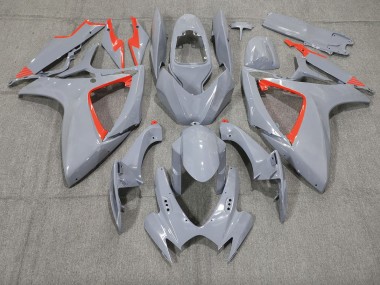 2006-2007 Nardo & Rot Rand Suzuki GSXR 600-750 Motorrad Verkleidungen