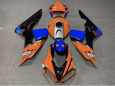 2006-2007 Orange Hai Honda CBR1000RR Motorrad Verkleidungen