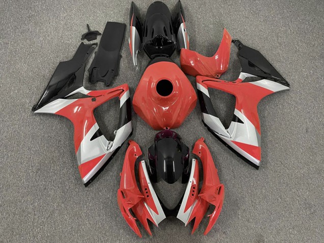2006-2007 Rot Design Suzuki GSXR 600-750 Motorrad Verkleidungen 2006-2007 Rot Design Suzuki GSXR 600-750 Motorrad Verkleidungen