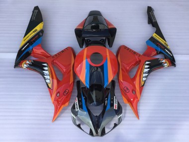 2006-2007 Rot Hai Honda CBR1000RR Motorrad Verkleidungen