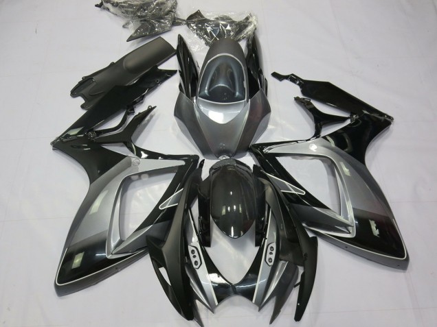 2006-2007 Schwarz Kit Suzuki GSXR 600-750 Motorrad Verkleidungen 2006-2007 Schwarz Kit Suzuki GSXR 600-750 Motorrad Verkleidungen