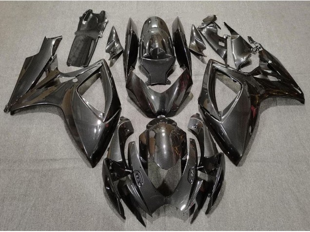 2006-2007 Vollständig Kohlefaser Suzuki GSXR 600-750 Motorrad Verkleidungen