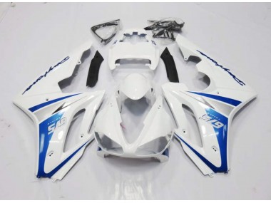 2006-2008 Weiß-Blau-Stil Triumph Daytona 675 Motorrad Verkleidungen