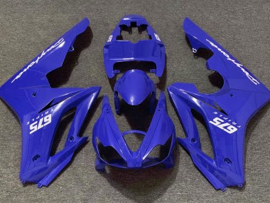 2006-2008 Glänzend Blau Triumph Daytona 675 Motorrad Verkleidungen