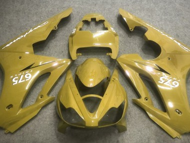 2006-2008 Gold Triumph Daytona 675 Motorrad Verkleidungen