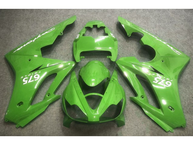 2006-2008 Kräftiges Grün Triumph Daytona 675 Motorrad Verkleidungen