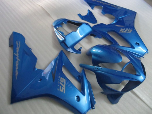 2006-2008 Leuchtendes Blau Triumph Daytona 675 Motorrad Verkleidungen 2006-2008 Leuchtendes Blau Triumph Daytona 675 Motorrad Verkleidungen