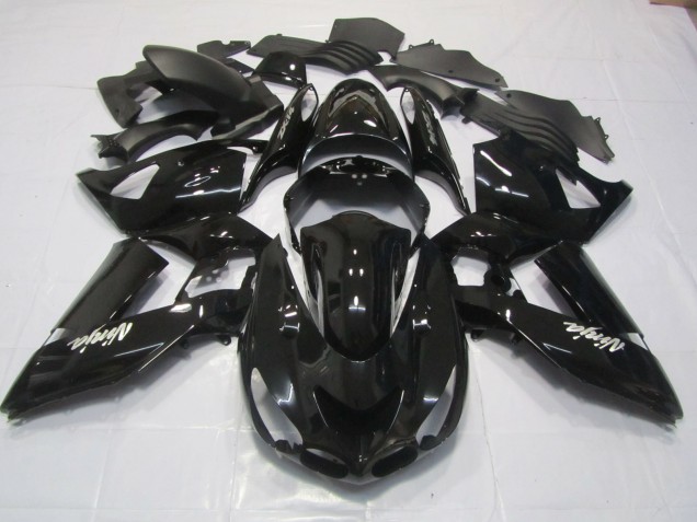 2006-2011 Schwarz Rot Kawasaki ZX14R Motorrad Verkleidungen