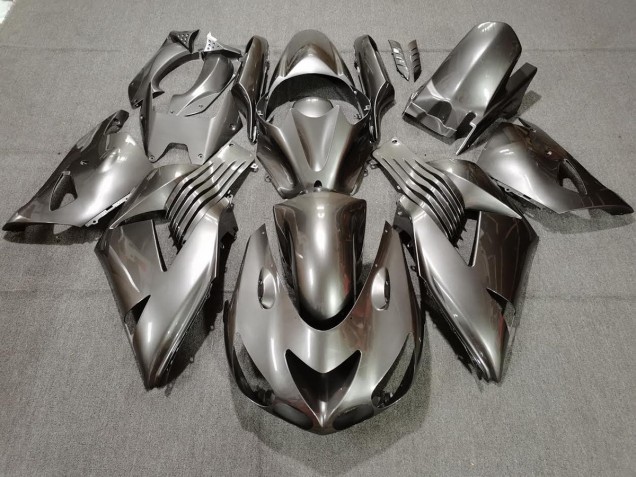 2006-2011 Silber Kawasaki ZX14R Motorrad Verkleidungen