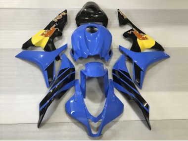 2007-2008 Blau & Lila Honda CBR600RR Motorrad Verkleidungen