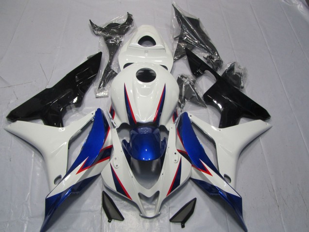 2007-2008 Blau Silber OEM Stil Honda CBR600RR Motorrad Verkleidungen 2007-2008 Blau Silber OEM Stil Honda CBR600RR Motorrad Verkleidungen