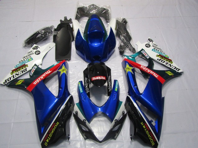 2007-2008 Dunlop Suzuki GSXR 1000 Motorrad Verkleidungen