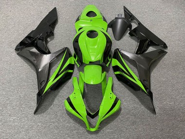 2007-2008 Elektrisches Grün OEM Stil & Grau Honda CBR600RR Motorrad Verkleidungen