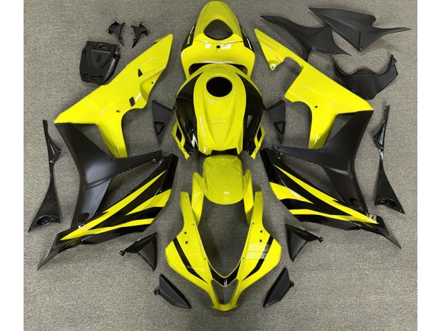 2007-2008 Gelb OEM Stil Honda CBR600RR Motorrad Verkleidungen 2007-2008 Gelb OEM Stil Honda CBR600RR Motorrad Verkleidungen