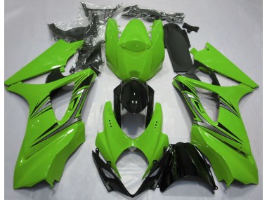 2007-2008 Grün OEM-Stil Suzuki GSXR 1000 Motorrad Verkleidungen