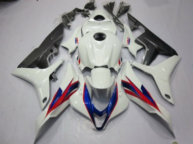 2007-2008 Weiß HRC Honda CBR600RR Motorrad Verkleidungen