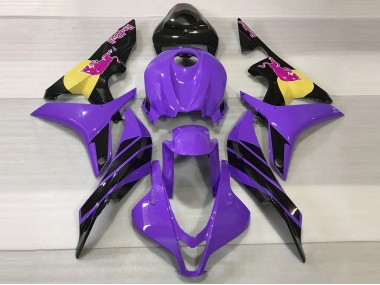 2007-2008 Lila & Rosa Stier Honda CBR600RR Motorrad Verkleidungen