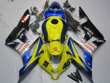 2007-2008 Nastro Azzurro Honda CBR600RR Motorrad Verkleidungen