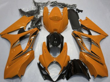 2007-2008 Orange OEM Stil Suzuki GSXR 1000 Motorrad Verkleidungen