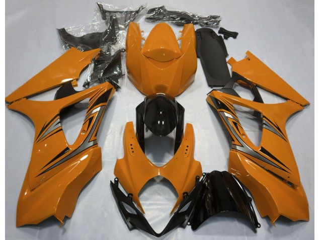 2007-2008 Orange OEM Stil Suzuki GSXR 1000 Motorrad Verkleidungen
