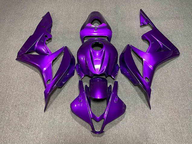 2007-2008 Perlviolett Schlicht Honda CBR600RR Motorrad Verkleidungen 2007-2008 Perlviolett Schlicht Honda CBR600RR Motorrad Verkleidungen