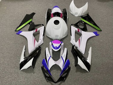 2007-2008 Rennfarben 2 Suzuki GSXR 1000 Motorrad Verkleidungen