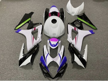 2007-2008 Rennfarben 2 Suzuki GSXR 1000 Motorrad Verkleidungen