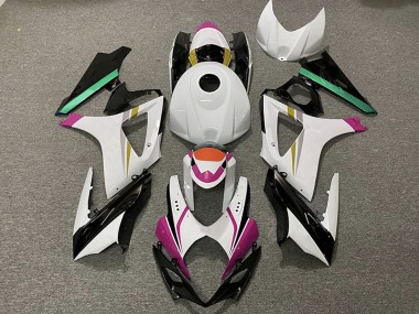 2007-2008 Rennfarben 3 Suzuki GSXR 1000 Motorrad Verkleidungen