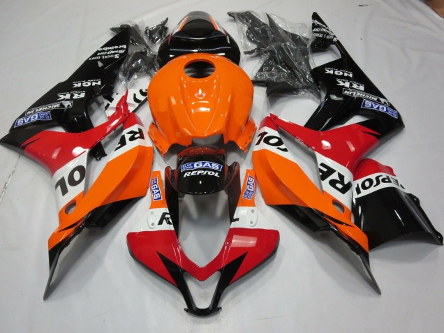 2007-2008 Repsol Stil Honda CBR600RR Motorrad Verkleidungen 2007-2008 Repsol Stil Honda CBR600RR Motorrad Verkleidungen