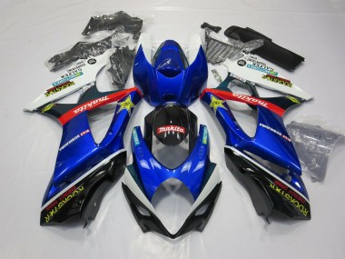 2007-2008 Rockstar Suzuki GSXR 1000 Motorrad Verkleidungen