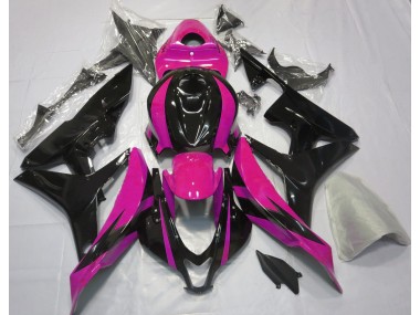 2007-2008 Rosa & Schwarz OEM Design Honda CBR600RR Motorrad Verkleidungen