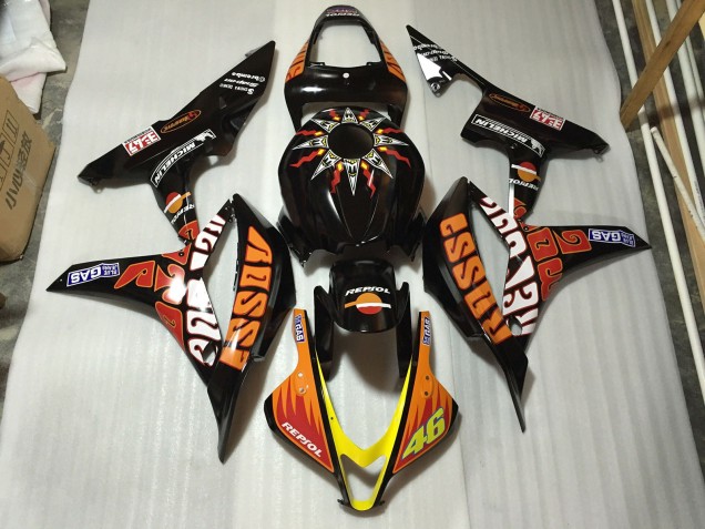 2007-2008 Rossi 46 Honda CBR600RR Motorrad Verkleidungen 2007-2008 Rossi 46 Honda CBR600RR Motorrad Verkleidungen