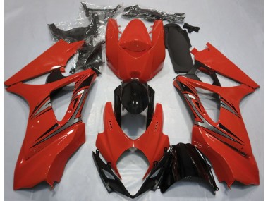 2007-2008 Rot OEM-Stil Suzuki GSXR 1000 Motorrad Verkleidungen