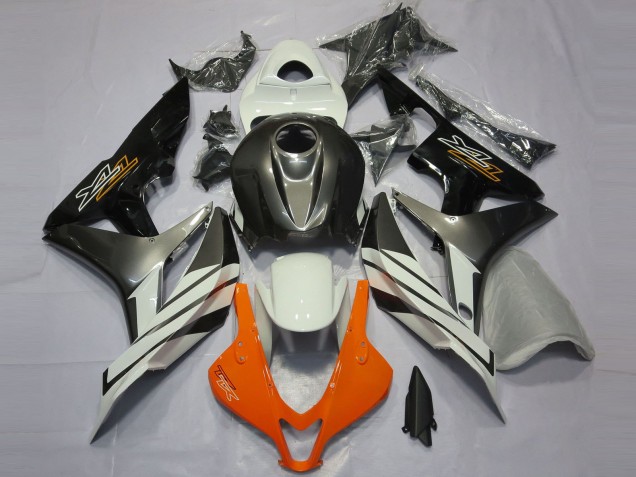 2007-2008 Schwarz Grau Spezial Honda CBR600RR Motorrad Verkleidungen 2007-2008 Schwarz Grau Spezial Honda CBR600RR Motorrad Verkleidungen