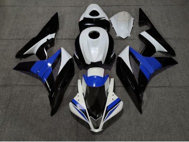 2007-2008 Schwarz Weiß & Grün Honda CBR600RR Motorrad Verkleidungen