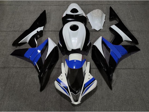 2007-2008 Schwarz Weiß & Grün Honda CBR600RR Motorrad Verkleidungen 2007-2008 Schwarz Weiß & Grün Honda CBR600RR Motorrad Verkleidungen