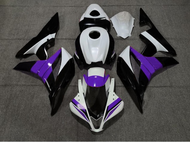 2007-2008 Schwarz Weiß & Rot Honda CBR600RR Motorrad Verkleidungen 2007-2008 Schwarz Weiß & Rot Honda CBR600RR Motorrad Verkleidungen