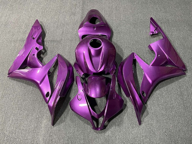 2007-2008 Violett Schlicht Honda CBR600RR Motorrad Verkleidungen