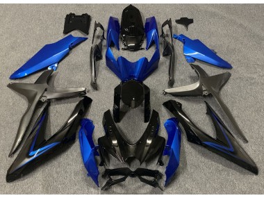 2008-2010 Blaugrün Suzuki GSXR 600-750 Motorrad Verkleidungen