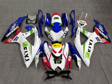 2008-2010 Fixi Suzuki GSXR 600-750 Motorrad Verkleidungen