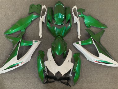 2008-2010 Grün OEM-Stil Suzuki GSXR 600-750 Motorrad Verkleidungen