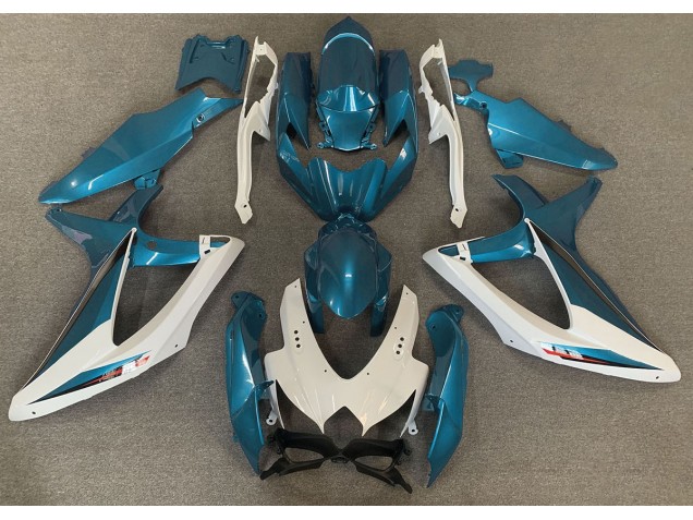 2008-2010 Hellblau OEM Stil Suzuki GSXR 600-750 Motorrad Verkleidungen 2008-2010 Hellblau OEM Stil Suzuki GSXR 600-750 Motorrad Verkleidungen