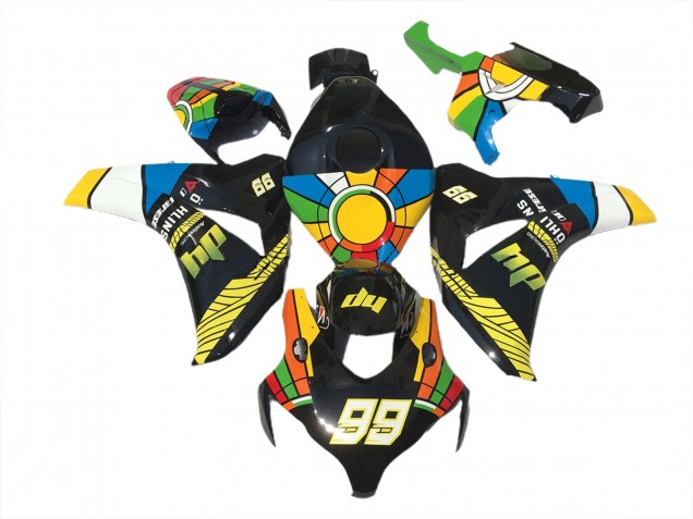 2008-2011 99 Mehrfarbig Honda CBR1000RR Motorrad Verkleidungen 2008-2011 99 Mehrfarbig Honda CBR1000RR Motorrad Verkleidungen
