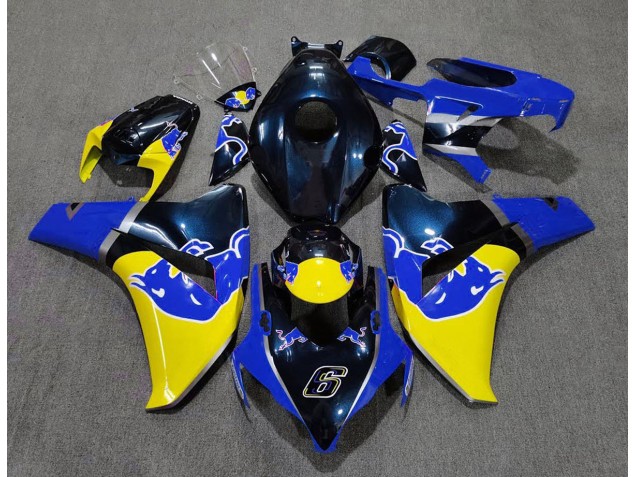 2008-2011 Blau Bull Honda CBR1000RR Motorrad Verkleidungen