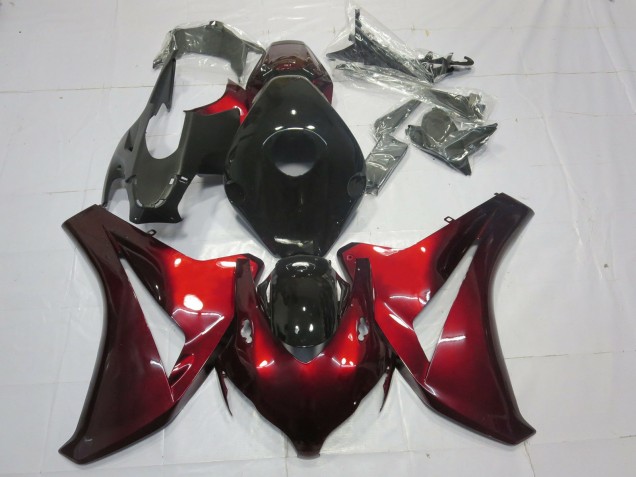 2008-2011 Candy Red & Schwarz Honda CBR1000RR Motorrad Verkleidungen 2008-2011 Candy Red & Schwarz Honda CBR1000RR Motorrad Verkleidungen