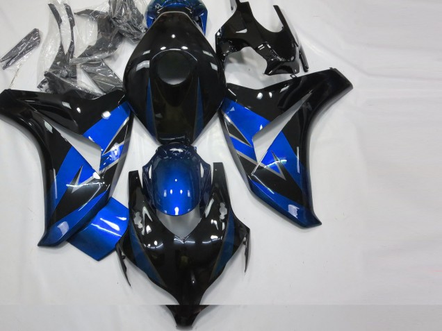 2008-2011 Glänzend Blau & Schwarz Honda CBR1000RR Motorrad Verkleidungen