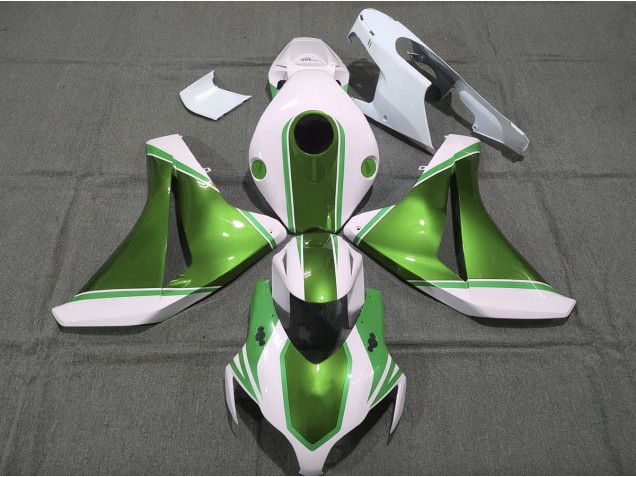 2008-2011 Glänzendes Perlgrün Honda CBR1000RR Motorrad Verkleidungen