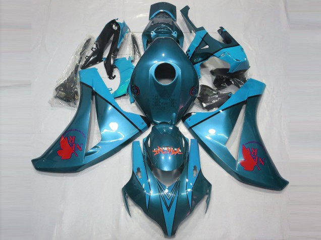 2008-2011 Hellblau Custom Honda CBR1000RR Motorrad Verkleidungen
