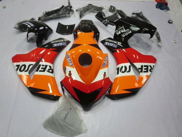 2008-2011 Klassisch Repsol Honda CBR1000RR Motorrad Verkleidungen